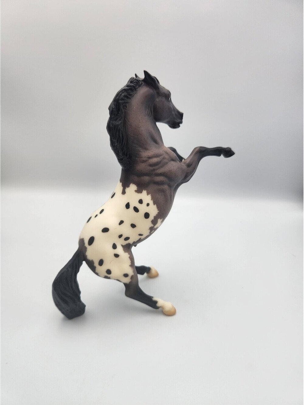 Blue Roan Appaloosa - Rearing Stallion Classic Series Breyer #681 E1 - Picture 7 of 9